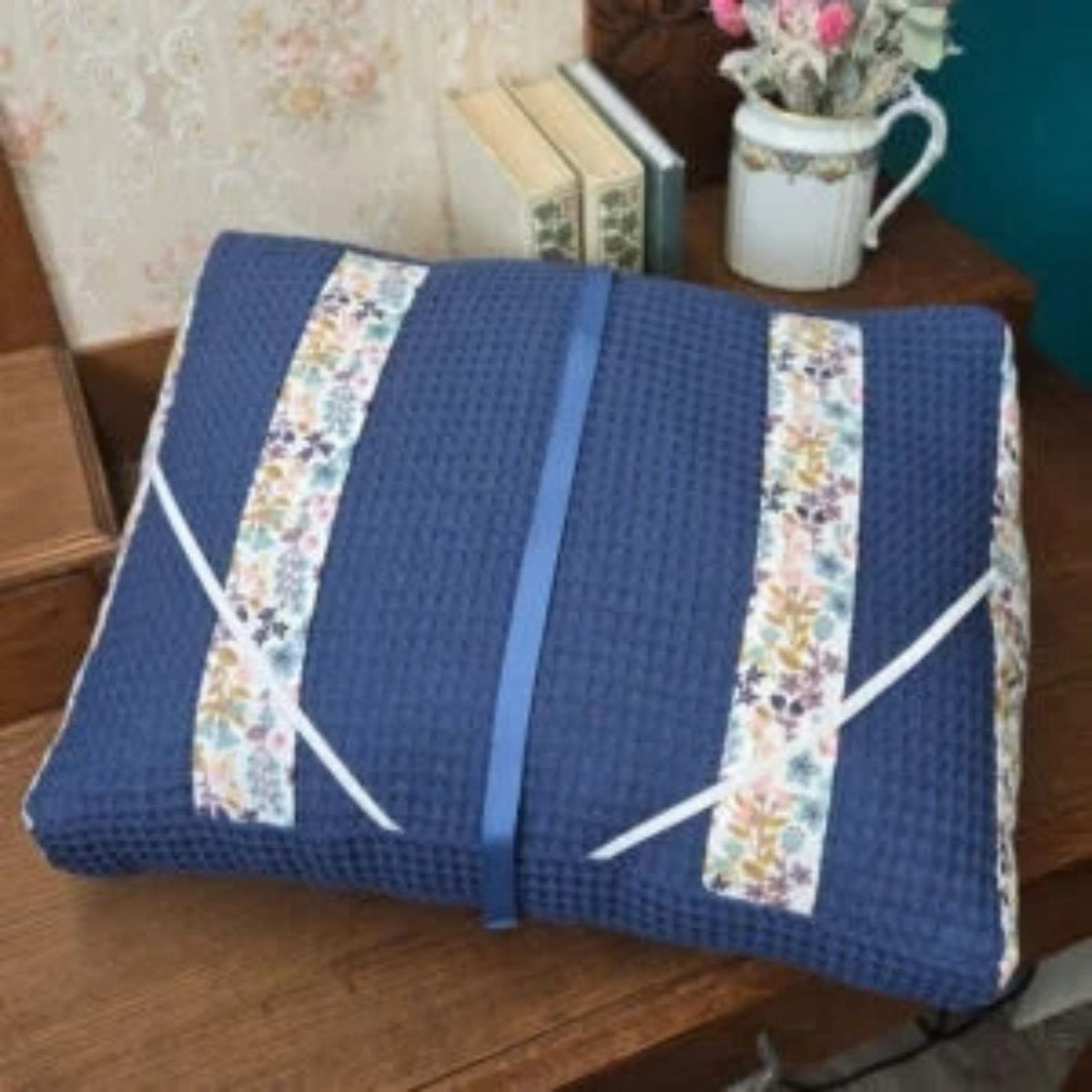 Coussin de lecture Bleu