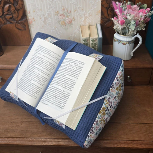 Coussin de lecture Bleu