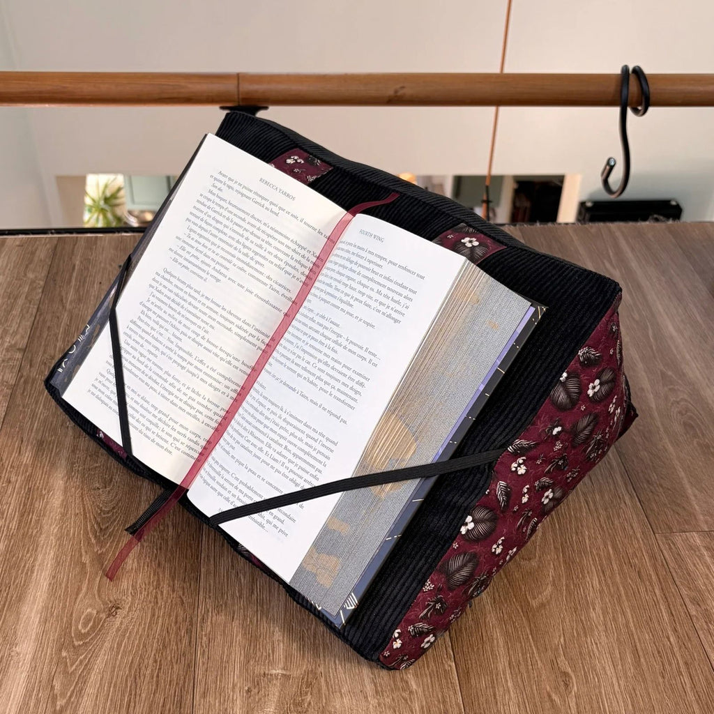 Coussin de lecture Noir