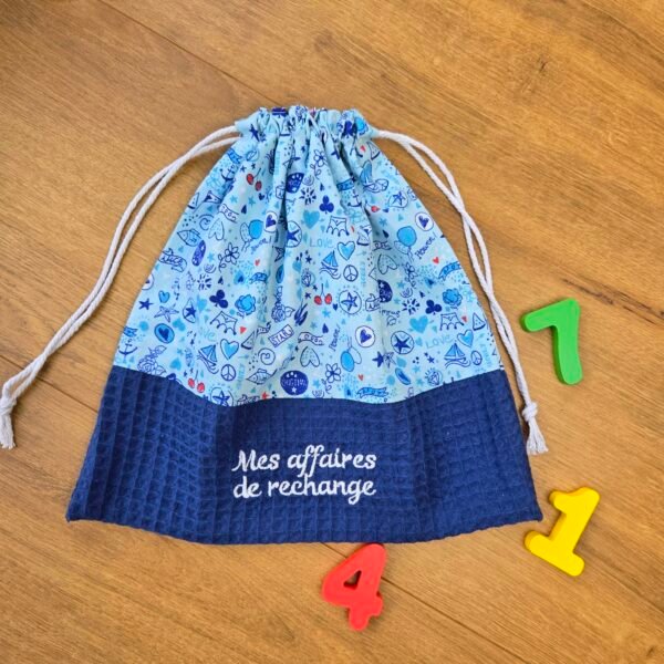 20250730_185114 Pochon personnalisable « Mes affaires de rechange »