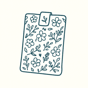 Pochette à livre personnalisable