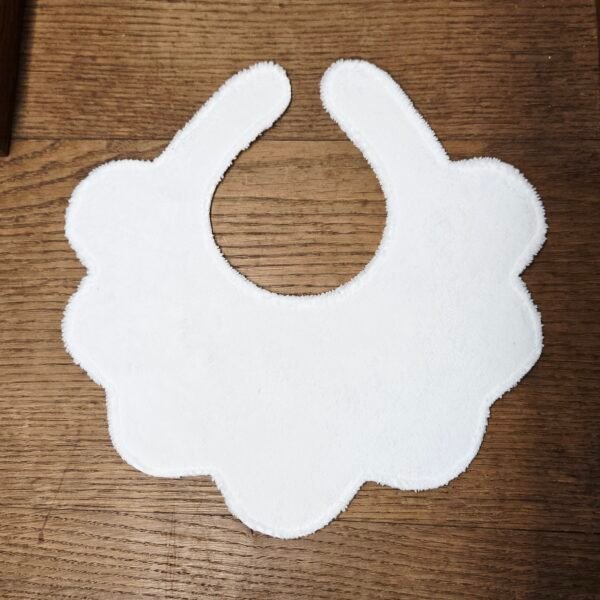 Bavoir bébé 0-12 mois en coton & éponge bambou