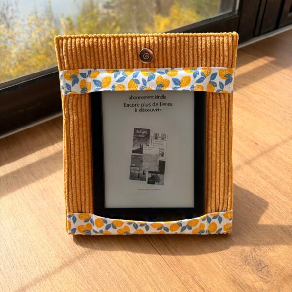 Coussin/pochette à liseuse personnalisable