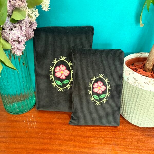 Pochette à livre Verte - Collection Médaillon