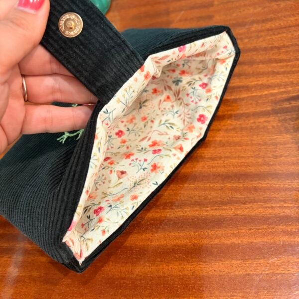 Pochette à livre Verte - Collection Médaillon