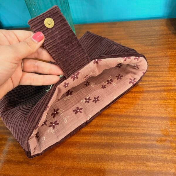 Pochette à livre Bordeaux - Collection Médaillon