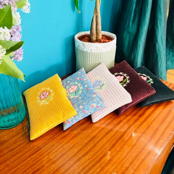 DUO de pochettes à livre (1 petite + 1 grande) - Collection Médaillon