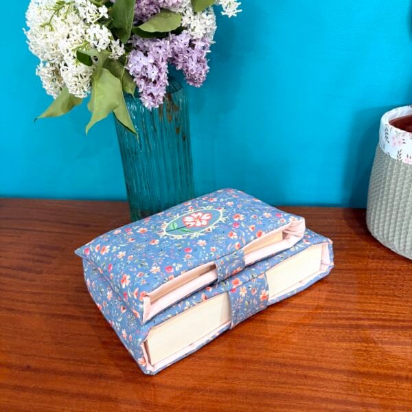 DUO de pochettes à livre (1 petite + 1 grande) - Collection Médaillon