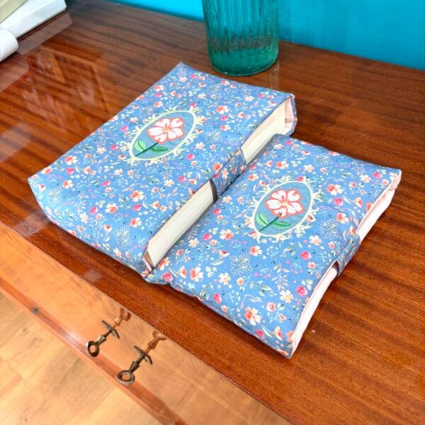 DUO de pochettes à livre (1 petite + 1 grande) - Collection Médaillon